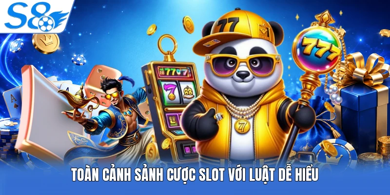 Toàn cảnh sảnh cược slot với luật dễ hiểu